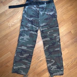Forever 21 Camo Cargo Pants